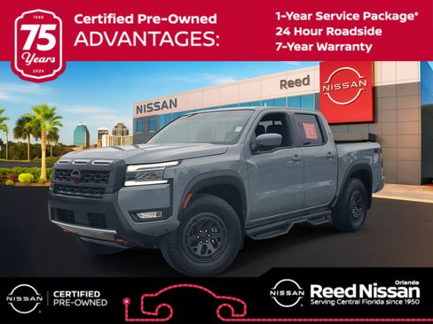 Certified 2025 Nissan Frontier PRO-4X w/ Pro Premium Package image 1
