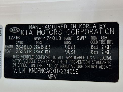 Used 2017 Kia Sportage EX w/ EX Technology Package AWD/4WD image 12