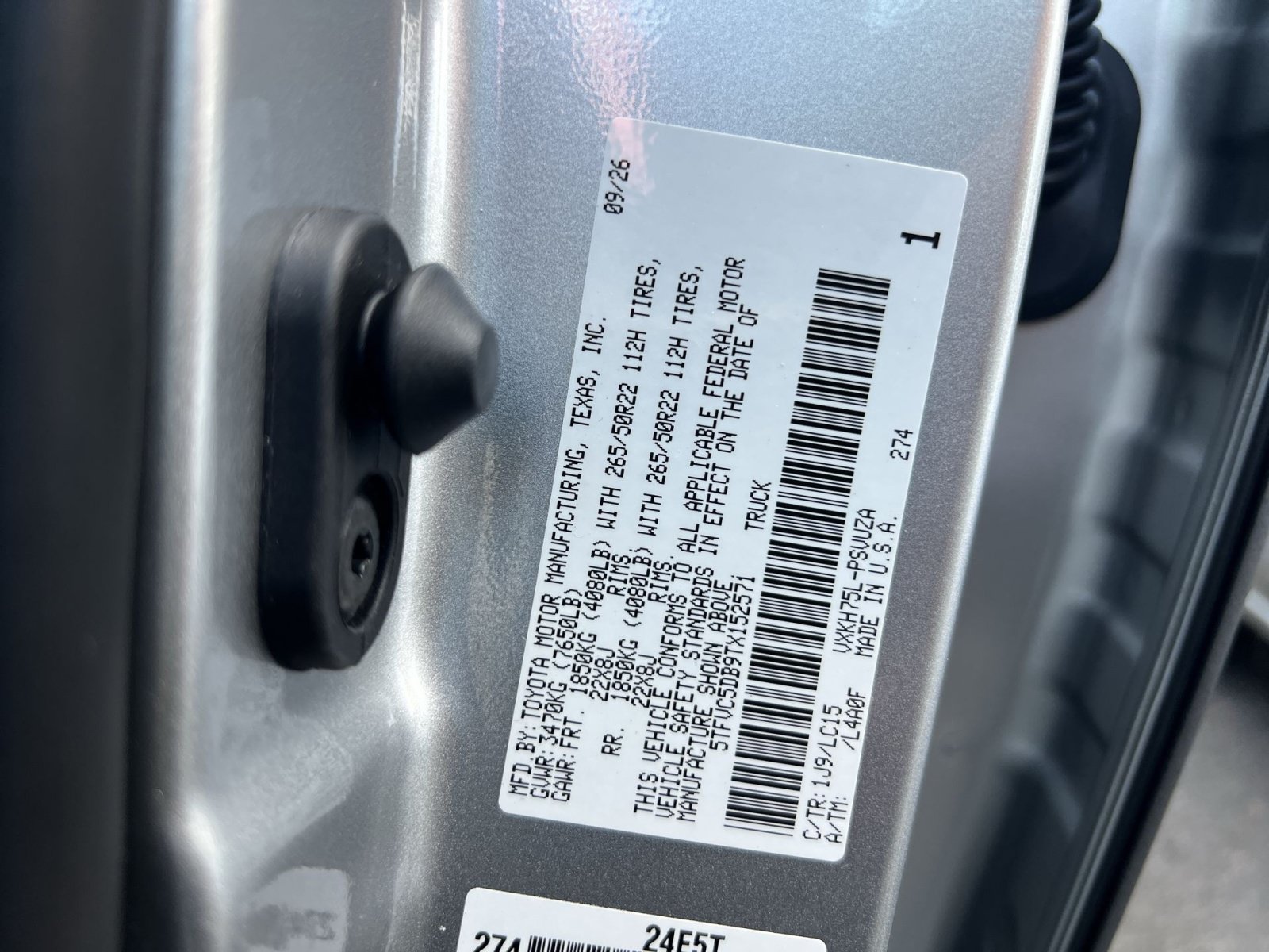 New 2026 Toyota Tundra Capstone AWD/4WD image 21