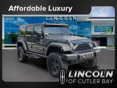 Used 2017 Jeep Wrangler Unlimited Sport AWD/4WD image 1