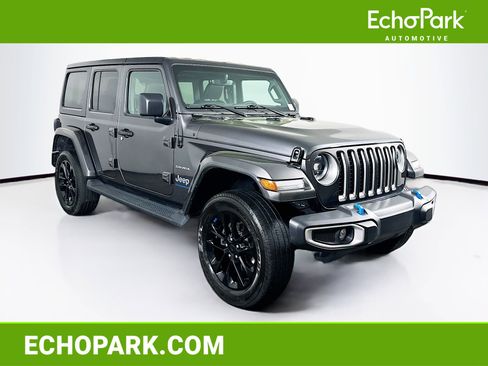 Used 2023 Jeep Wrangler Sahara w/ Cold Weather Group image 1