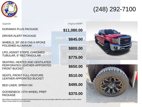 Used 2018 GMC Sierra 2500 SLT w/ Duramax Plus Package image 5