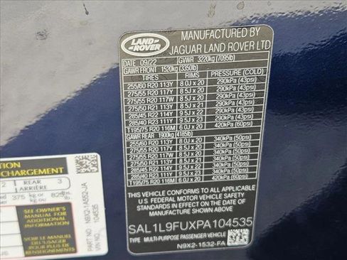 Used 2023 Land Rover Range Rover Sport SE Dynamic image 24