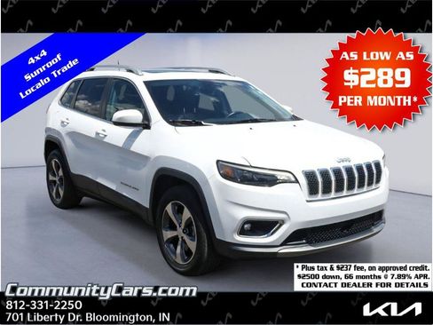 Used 2019 Jeep Cherokee Limited AWD/4WD image 1