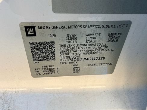 Used 2021 GMC Sierra 1500 SLT RWD image 33