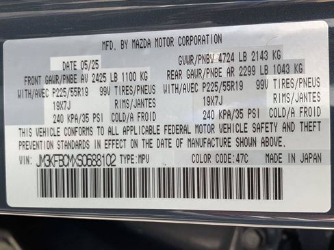 Used 2025 MAZDA CX-5 Carbon Edition AWD/4WD image 47