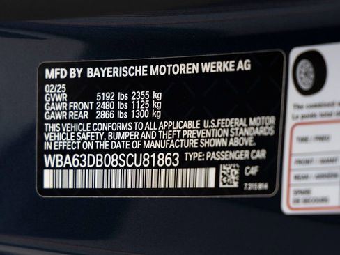 Used 2025 BMW M440i Convertible w/ Premium Package RWD image 33