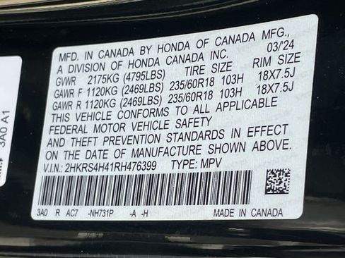 Certified 2024 Honda CR-V EX image 28
