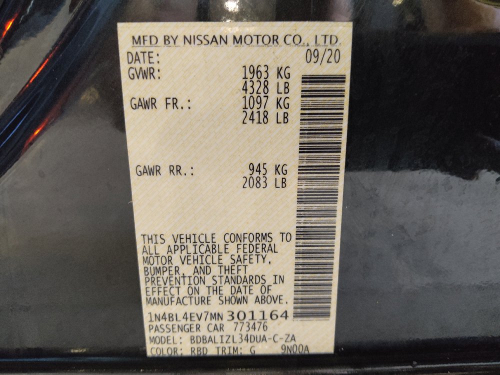 Used 2021 Nissan Altima 2.5 SL FWD image 33