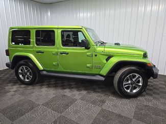 Used 2020 Jeep Wrangler Unlimited Sahara w/ Uconnect 4C Nav & Sound Group AWD/4WD video 1
