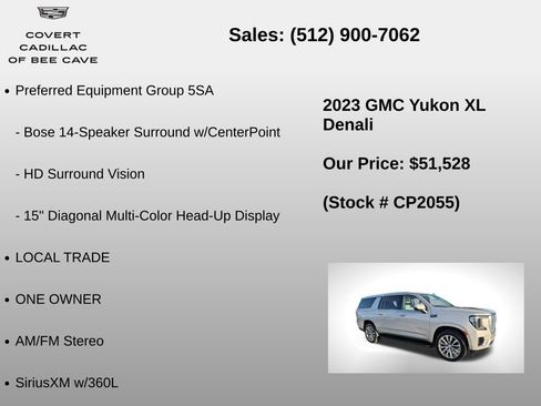 Used 2023 GMC Yukon XL Denali image 24