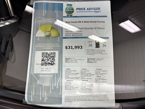 Used 2025 MAZDA MX-5 Miata Grand Touring image 29