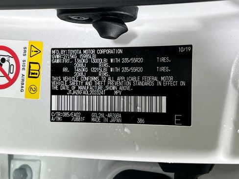 Used 2020 Lexus RX 350L Premium w/ Premium Package image 33