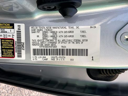 Used 2024 Toyota Tundra 1794 Edition AWD/4WD image 35