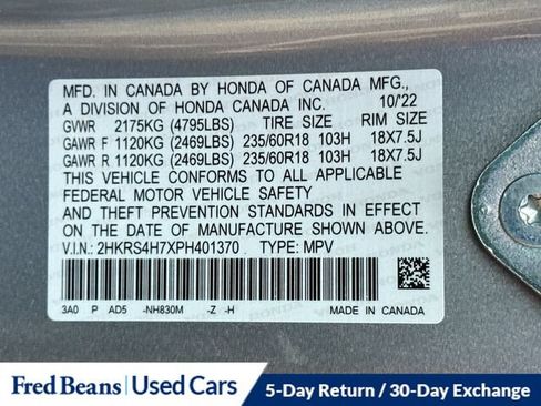 Used 2023 Honda CR-V EX-L image 37