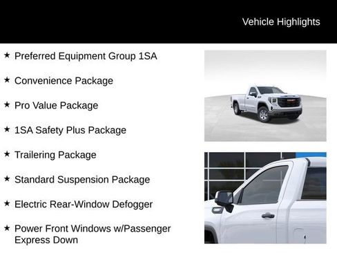 New 2025 GMC Sierra 1500 Pro w/ Pro Value Package image 8