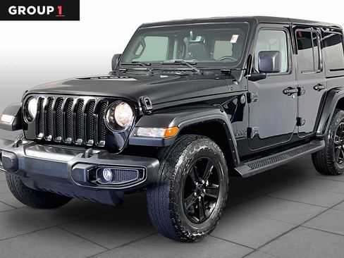 Used 2023 Jeep Wrangler Unlimited Sahara AWD/4WD image 1