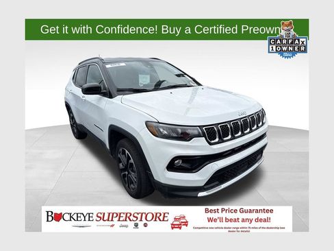 Used 2023 Jeep Compass Limited AWD/4WD image 1