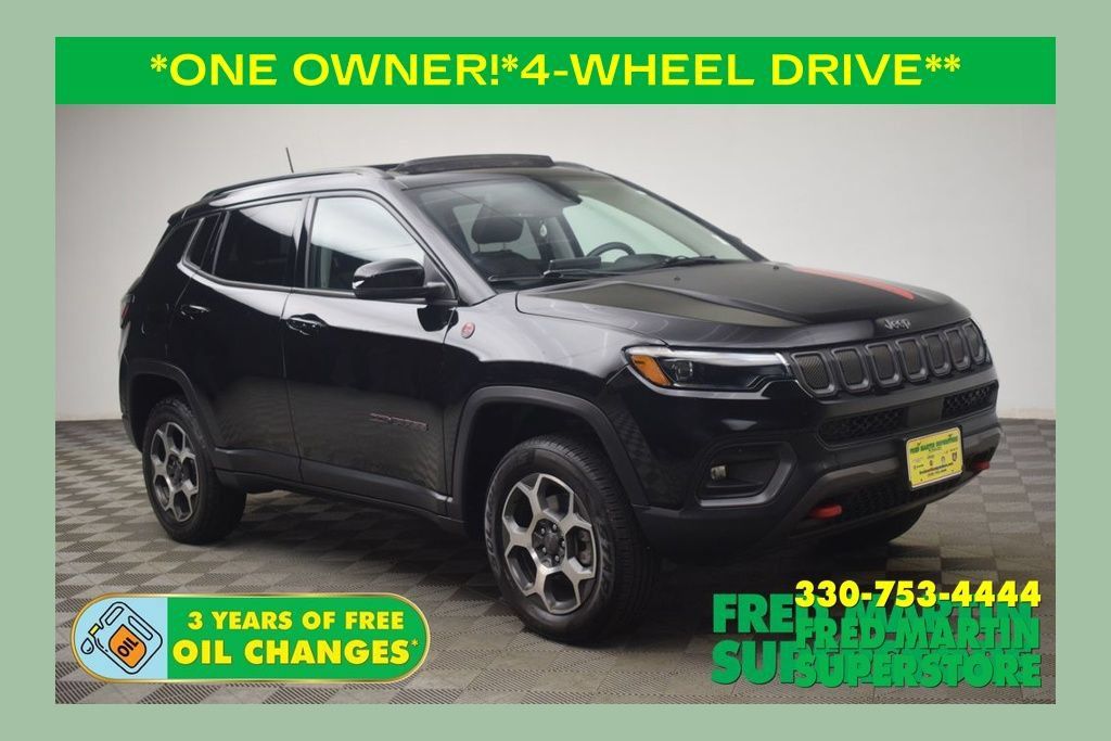 Used 2022 Jeep Compass Trailhawk w/ Trailhawk Elite Group AWD/4WD 360° Tour