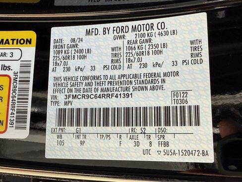 New 2024 Ford Bronco Sport Outer Banks w/ Tech Package image 27