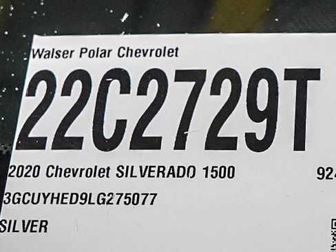 Used 2020 Chevrolet Silverado 1500 High Country AWD/4WD image 33