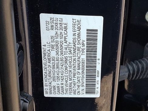Used 2022 Honda Pilot Sport image 27