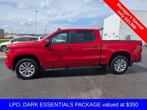 Used 2023 Chevrolet Silverado 1500 Custom w/ LPO, Dark Essentials Package AWD/4WD image 5