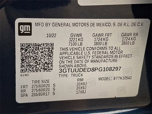 Certified 2023 GMC Sierra 1500 SLT w/ SLT Convenience Package image 27