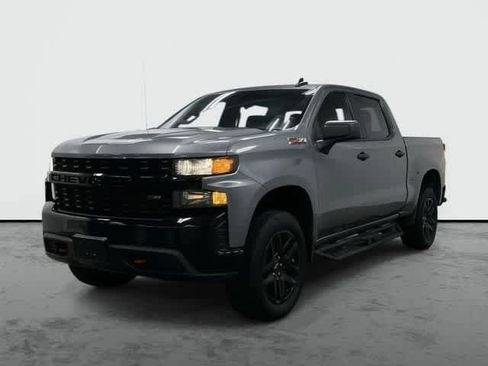 Used 2021 Chevrolet Silverado 1500 Custom Trail Boss w/ LPO, Dark Essentials Package AWD/4WD image 1
