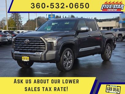 New 2026 Toyota Tundra Capstone