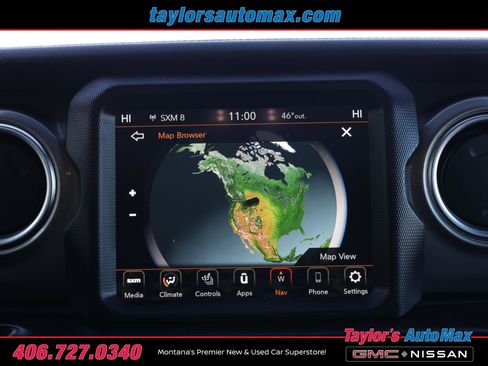 Used 2021 Jeep Wrangler Unlimited Sahara w/ Uconnect 4C Nav & Sound Group image 17
