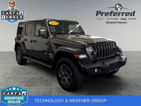 Used 2018 Jeep Wrangler Unlimited Sport S AWD/4WD image 1