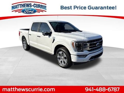 Used 2023 Ford F150 Platinum w/ Equipment Group 701A High image 1
