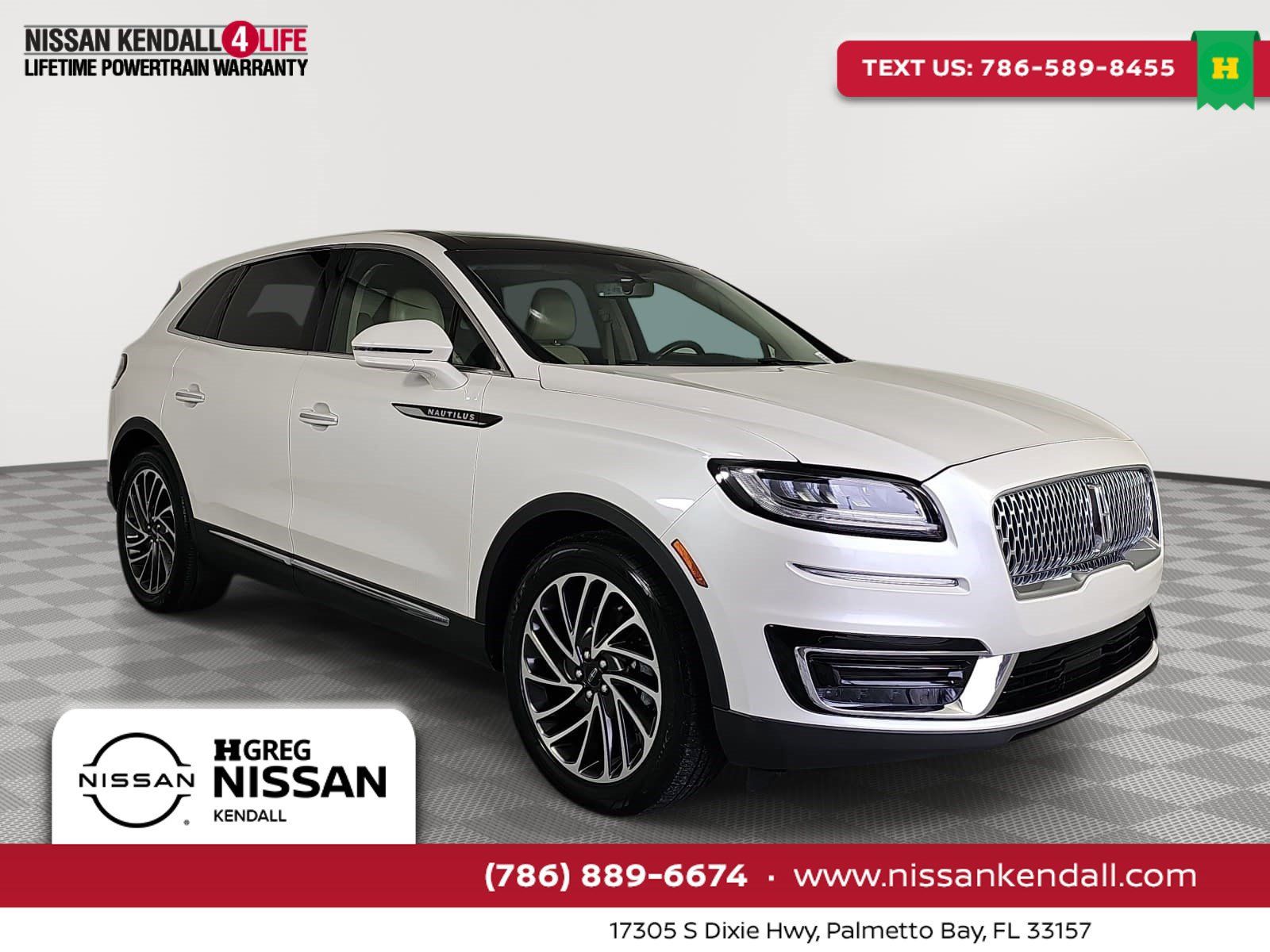 Used 2019 Lincoln Nautilus Reserve FWD image 1