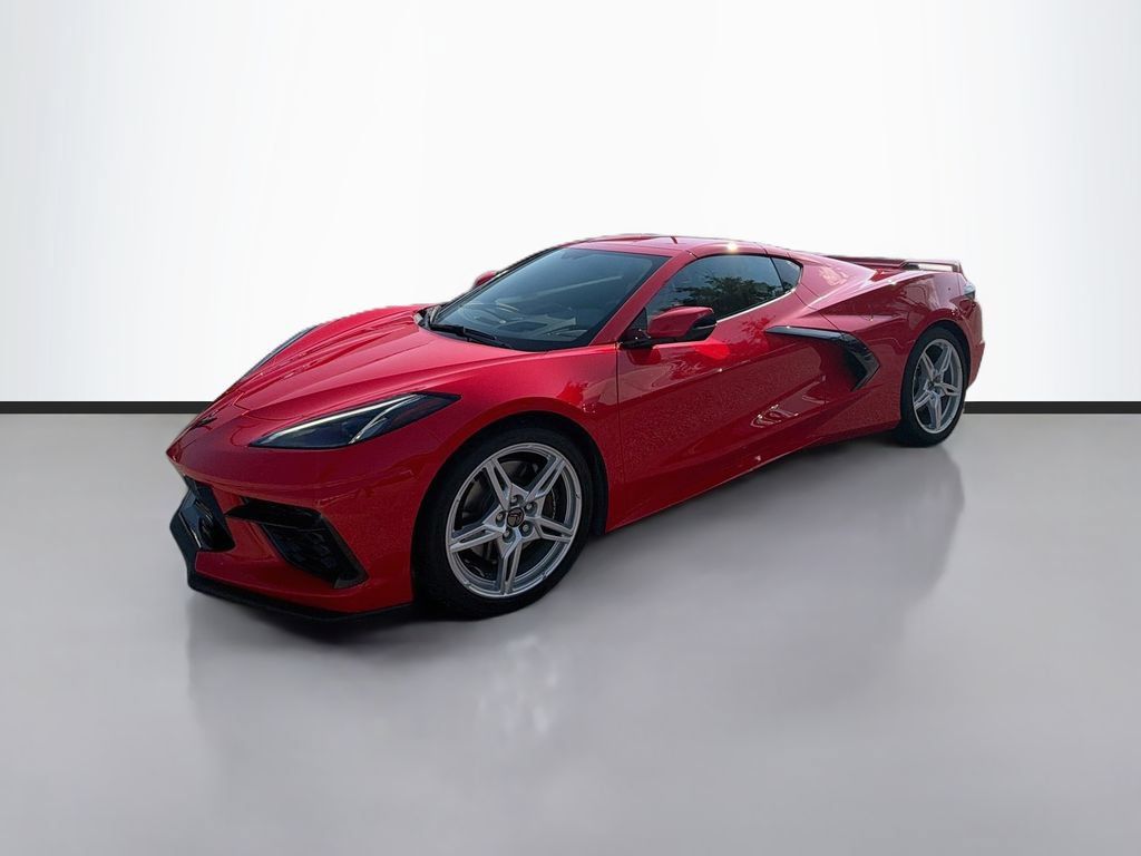 Used 2021 Chevrolet Corvette Stingray Preferred Cpe w/ Z51 Performance Package RWD image 1