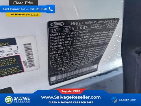 Used 2016 Land Rover Range Rover HSE AWD/4WD image 17