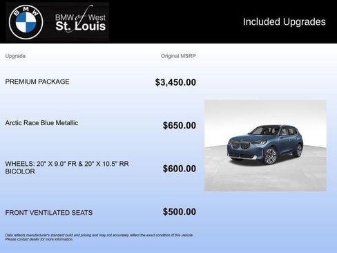 New 2026 BMW X3 xDrive30 w/ Premium Package image 36