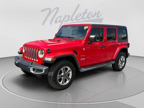 Used 2020 Jeep Wrangler Unlimited Sahara AWD/4WD image 1