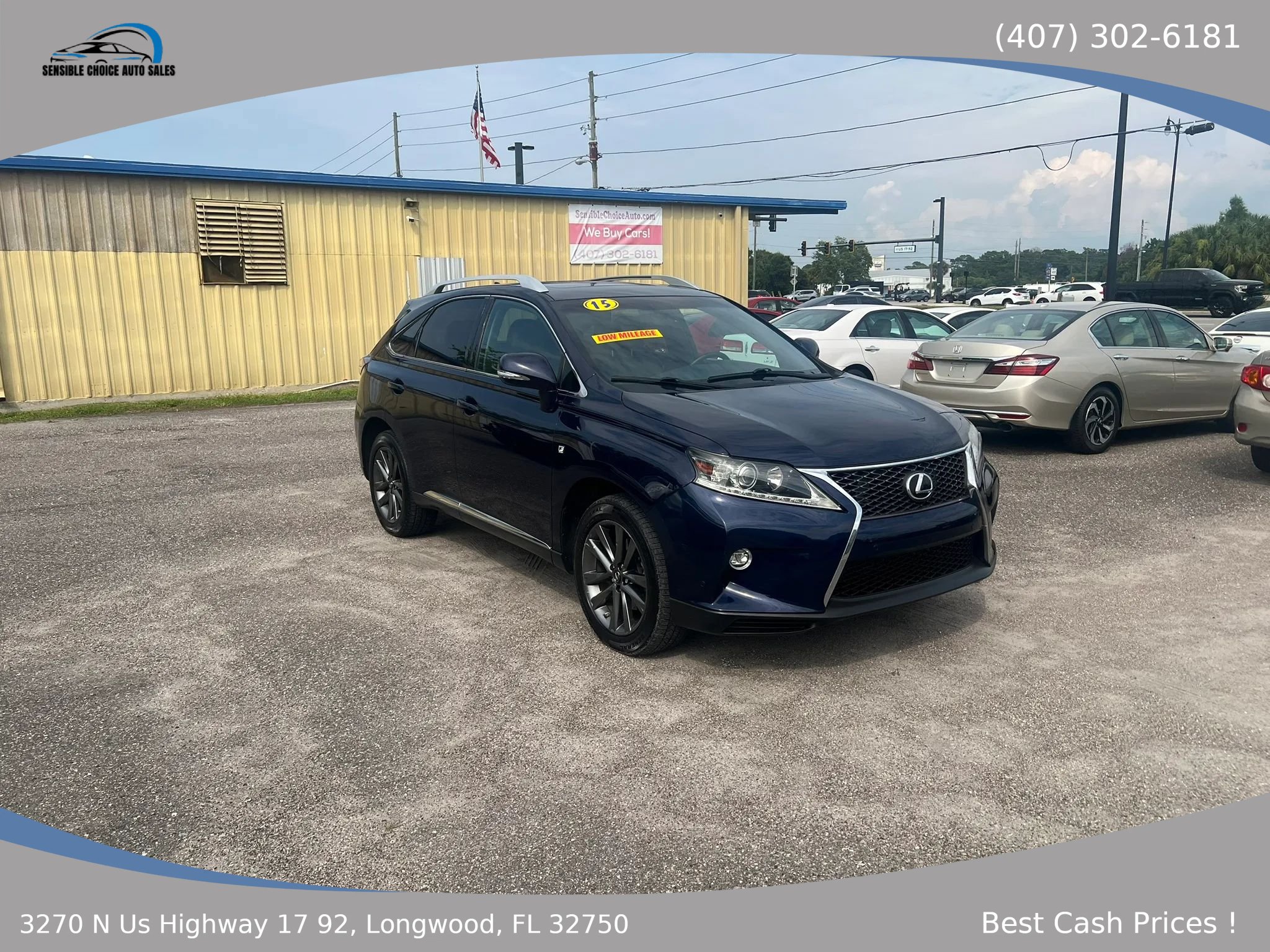 Used 2015 Lexus RX 350 F Sport w/ Navigation Package AWD/4WD image 1