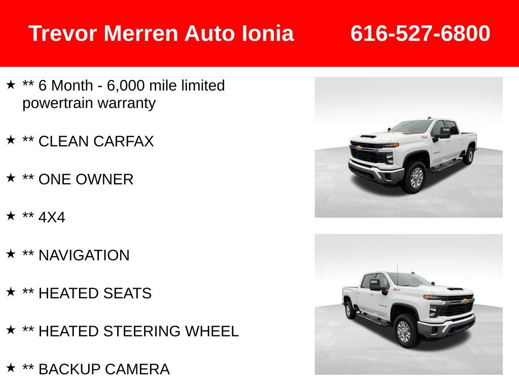Used 2024 Chevrolet Silverado 2500 LT AWD/4WD image 8