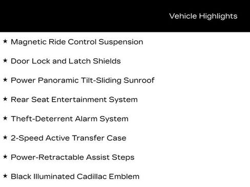 Certified 2025 Cadillac Escalade Sport Platinum w/ LPO, ONYX Package AWD/4WD image 7
