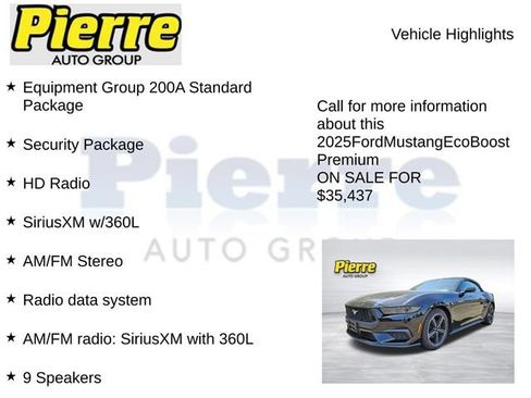 Used 2025 Ford Mustang Premium RWD image 7