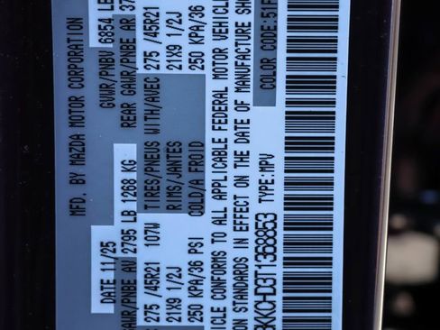 New 2026 MAZDA CX-90 3.3 Turbo w/ Premium Sport Pkg image 46