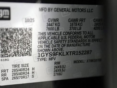 Used 2026 Cadillac Escalade Sport w/ Touring Package AWD/4WD image 55