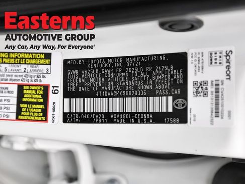 Used 2025 Toyota Camry LE FWD image 34
