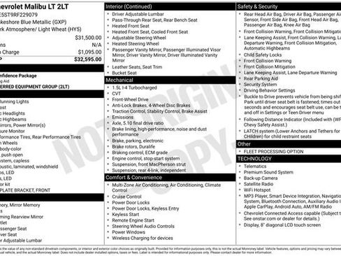 Used 2024 Chevrolet Malibu LT FWD image 34