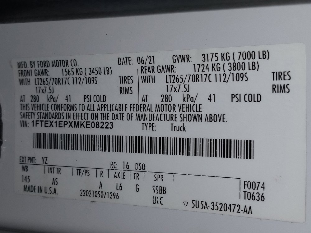 Used 2021 Ford F150 XL w/ XL Power Equipment Group AWD/4WD image 33