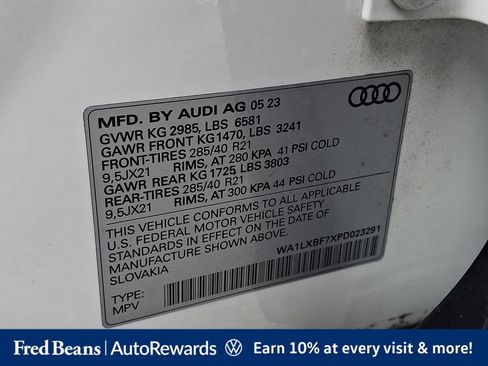 Used 2023 Audi Q7 3.0T Premium Plus w/ Premium Plus Package AWD/4WD image 34