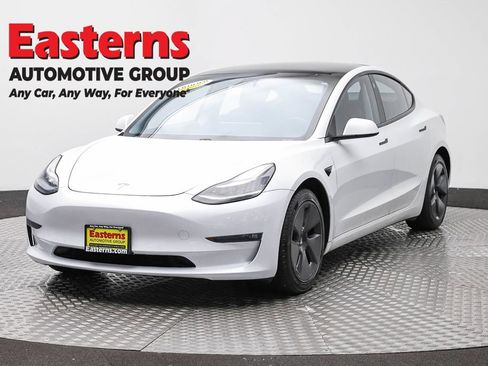 Used 2021 Tesla Model 3 Long Range AWD/4WD image 1