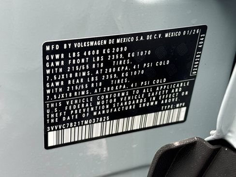 New 2026 Volkswagen Taos SE AWD/4WD image 27